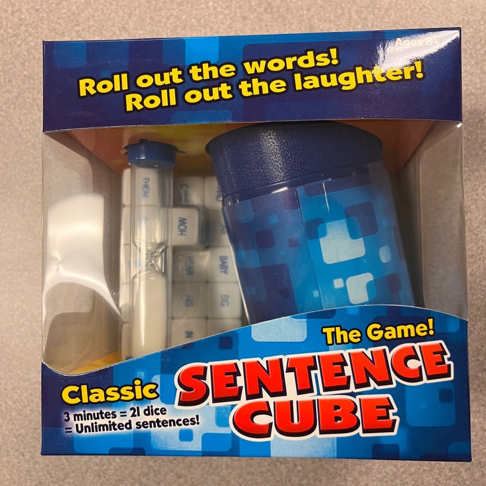 Sentence Cube game